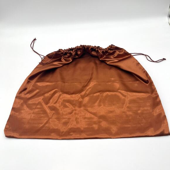 None and/or Unknown Handbags - Silk Dust Bag, Brownish Gold, 19 x 23